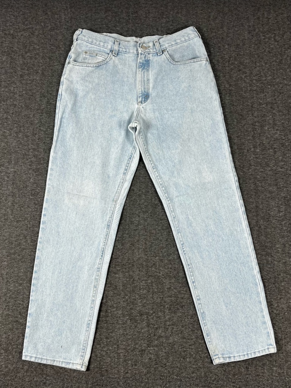 Vintage 70s Lee Jeans Men's 34x32 Classic Relaxed Straight Leg Union Made in USA